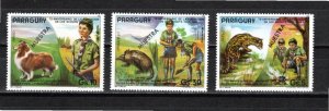 Paraguay 1982 MNH Sc 2038-40 MUESTRA