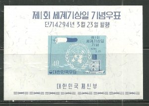 Korea MNH S/S 321A Meteorological Day