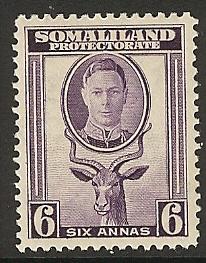 Somaliland Protectorate mh S.C.# 101