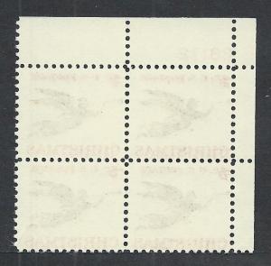 UNITED STATES SC# 1276 PL#28172 UL B/4 F/OG 1965