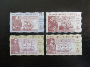 Cocos and Keeling #218-21 Mint Never Hinged (M7Q2) - Stamp Lives Matter! 2