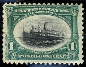 US  #294 VF mint never hinged, super fresh colors,  nice stamp!