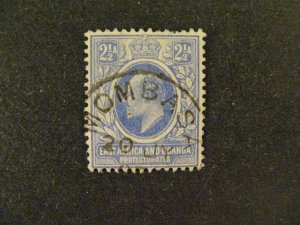 East Africa & Uganda #20a used blue and ultramarine a22.11 6534