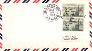 United States A.P.O.'s 3c Minnesota 1958 Army-Air Force Postal Service, A.P.O...