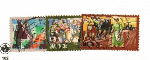 Malta #594-5, 598 used