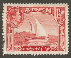 Aden (1939) - Scott # 19,    Used