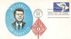 1234 5c ALLIANCE FOR PROGRESS - Overseas Mailers