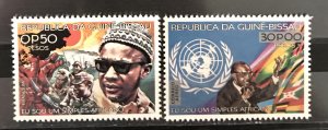 Guinea-Bissau 1977  #372-3, MNH, CV $.70