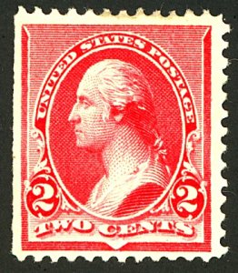 U.S. #220 MINT OG HR