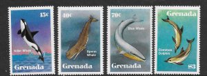 Grenada 1140-43  1982 set  4  VF NH