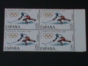 ​SPAIN-1968-SC#1546-19TH OLYMPIC GAMES-MEXICO CITY-BLOCK-MNH -VF-HARD TO FIND