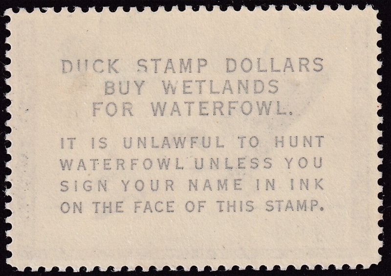 Sc# RW30 U.S. 1963 Federal Duck Stamp $3.00 MVLH CV $60.00