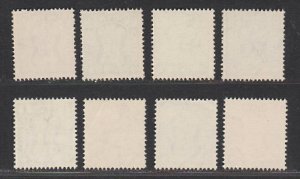 INDIA 1960s Capital of Asoka Pillar 阿育王彫柱 (8v, Perf. 14 1/2 x 14) MNG