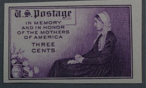 United States #754 3 Cent Whistler's Mother VLH