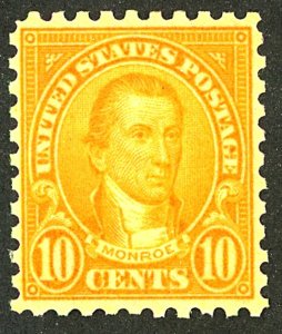 U.S. #591 MINT OG LH