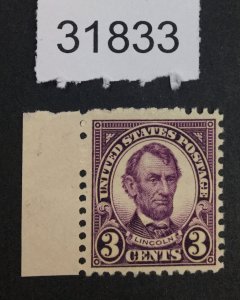 US STAMPS #635 MINT OG LH LOT #31833