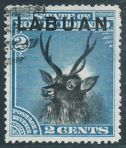 Labuan, Sc #50, 2c Used