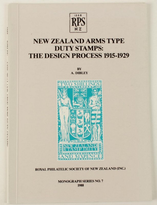 New Zealand Arms type Stamps Design Process 1915-29 by Dibley.