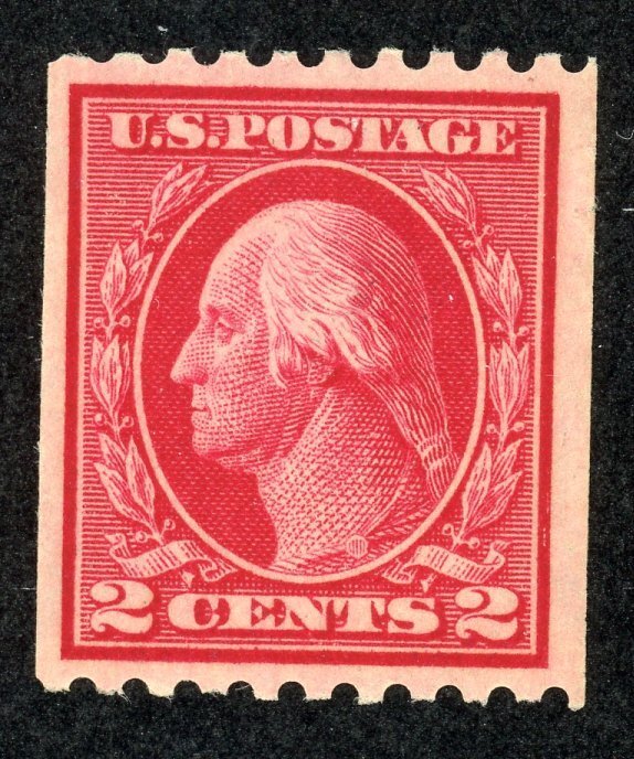 US 442 MH 1914 2c carmine