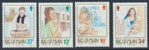 Isle of Man - SG 429-432  SC# 408-411  MUH  Christmas 