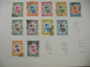 PERSIA, Excellent Stamp Collection hinged on pages