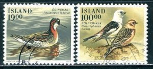 Iceland 1989: Sc. # 671-672;  Used Cpl. Set