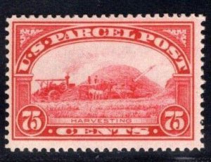 MOMEN: US STAMPS #Q11 75c PARCEL POST MINT OG NH $190 LOT #84289-11