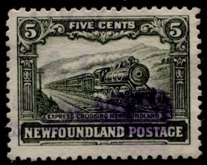 Newfoundland #149 Express Train Definitive Issue Used