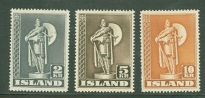 Iceland #229-31  Single (Complete Set)