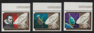 Burundi Johannes Kepler Astronomer 3v 1981 MNH SG#1381-1383