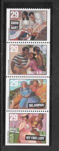 #2767-70a MNH Complete Booklet Pane