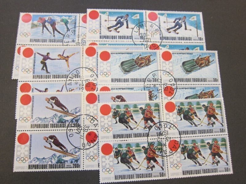 Togo 1971 Sc 789-93,C165 CTO Olympic BLK(4) set FU