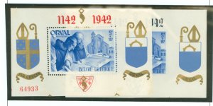 Belgium #B303-B304v Mint (NH) Souvenir Sheet