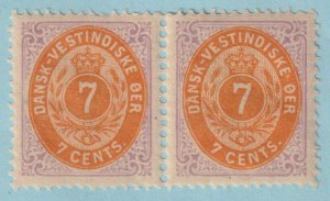 DANISH WEST INDIES 9, 9b  MINT NEVER HINGED OG **  VERY FINE! - RARE! - TRG