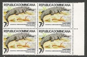 Dominican Republic C314 MNH BLOCK OF 4 [D1]