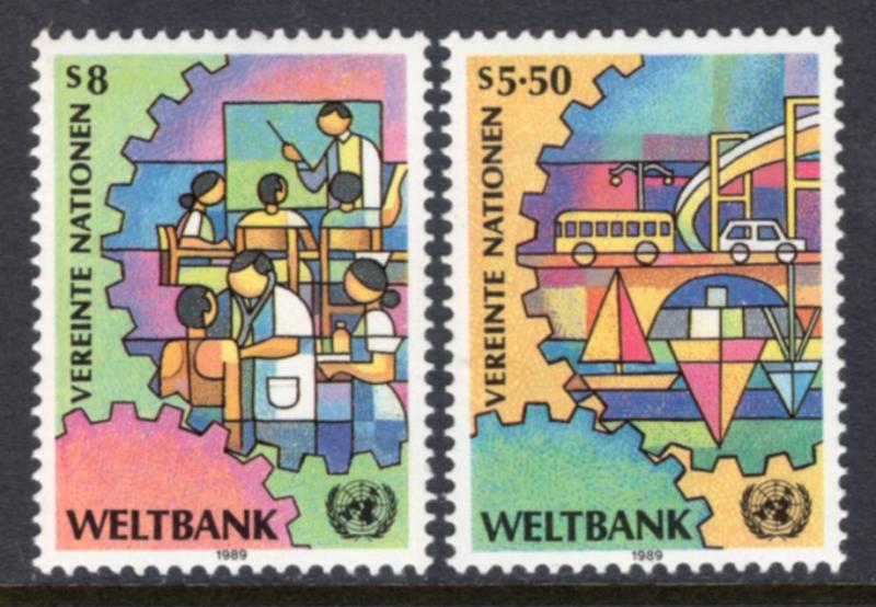 UN Vienna 88-89 MNH VF