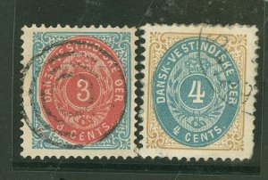 Danish West Indies (& U.S. Virgin Islands) #6-7 Used Single