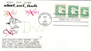 #2111-13 D - Eagle DHC FDC