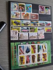 Lot France + 2 minisheets used/unused ( 4 pages )