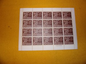 JAPAN SCOTT# 776, FULL SHEET, MNH,OG