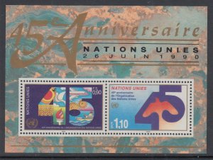 UN Geneva 190 Souvenir Sheet MNH VF