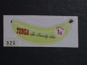 ​TONGA-1978-SC#508- LOVELY BANANA DIE CUT MNH VERY FINE, LAST ONE