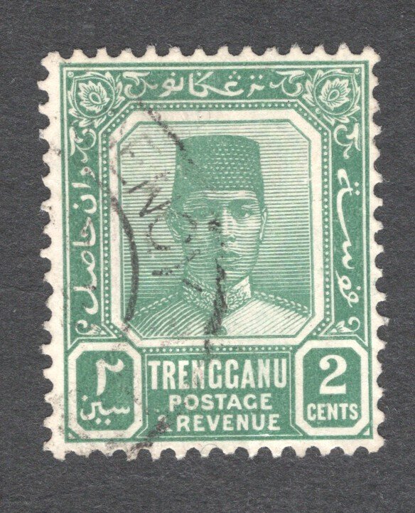 Malaya - Trengganu, Scott #21   VF, Used, CV $2.40 ..... 6470016