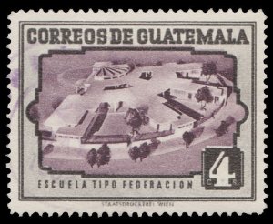 GUATEMALA STAMP 1951 SCOTT # 342. USED. # 1