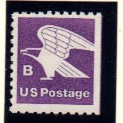 #1819 MNH bklt single 18c Eagle 1980-81 Issue