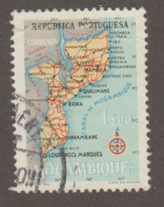 Mozambique 390 Map