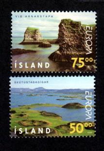 Iceland 883-884 Mint Europa NH MNH!