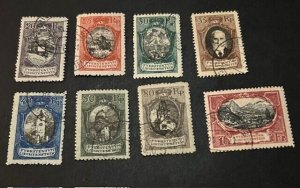 Liechtenstein Scott #62-69 VF Used CV $203.10/ Price $45 + $2 shipping