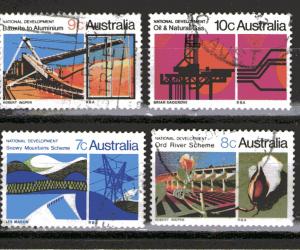 Australia 483-486 used