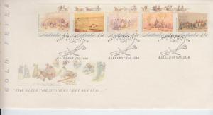 1990 Australia The Gold Rush S5 (Scott 1181) FDC 